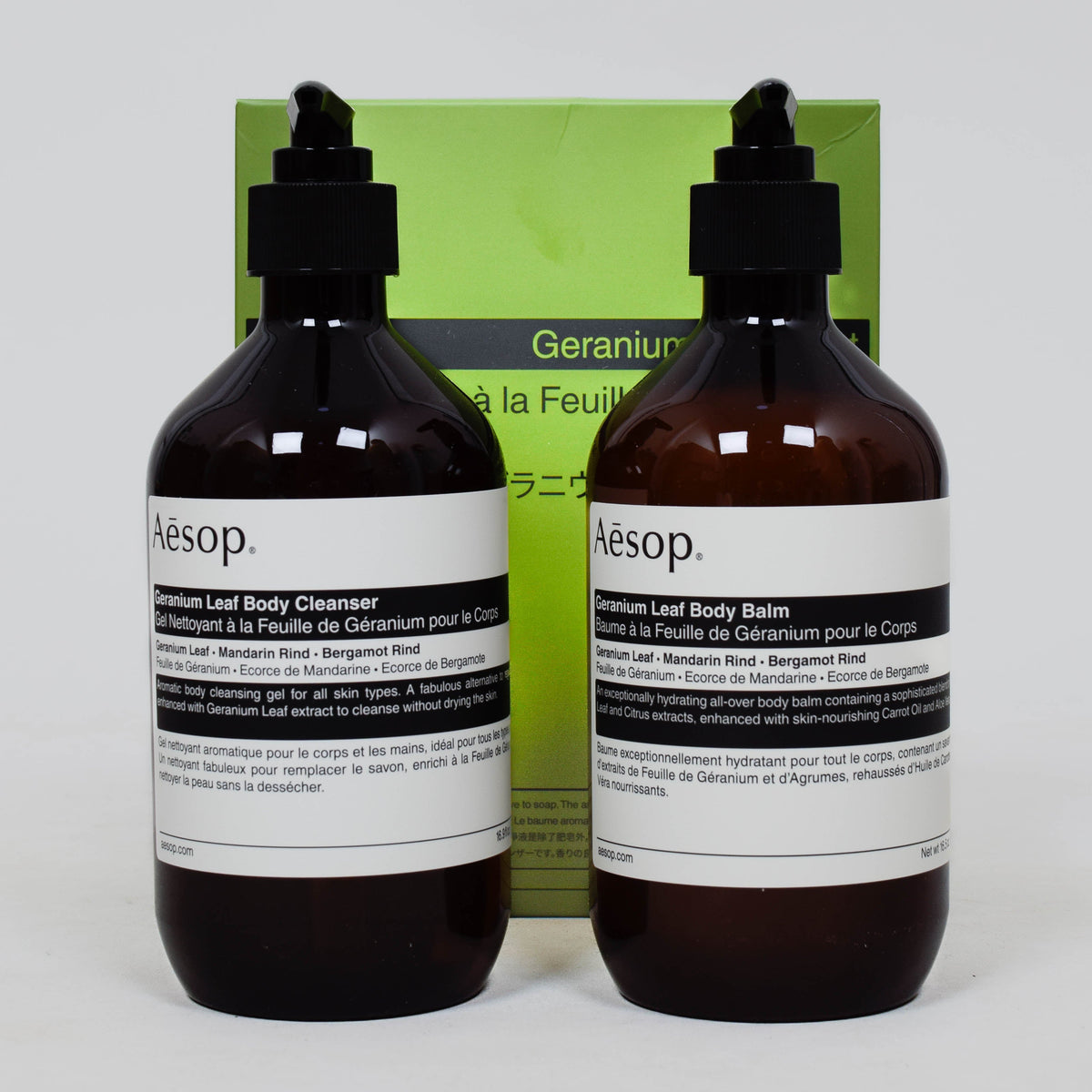 Aesop Geranium Leaf Duet