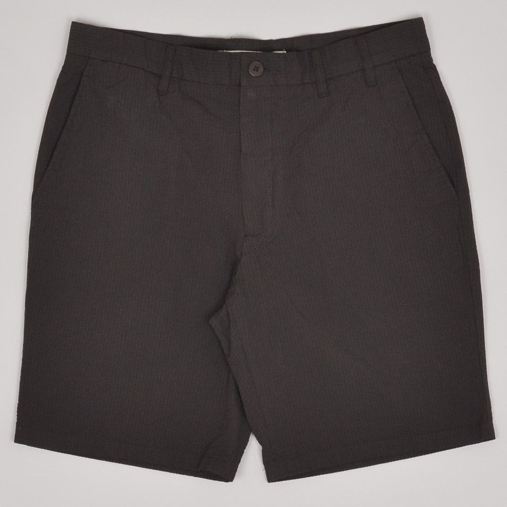 Norse Project Aros Seersucker Shorts - Beech Green