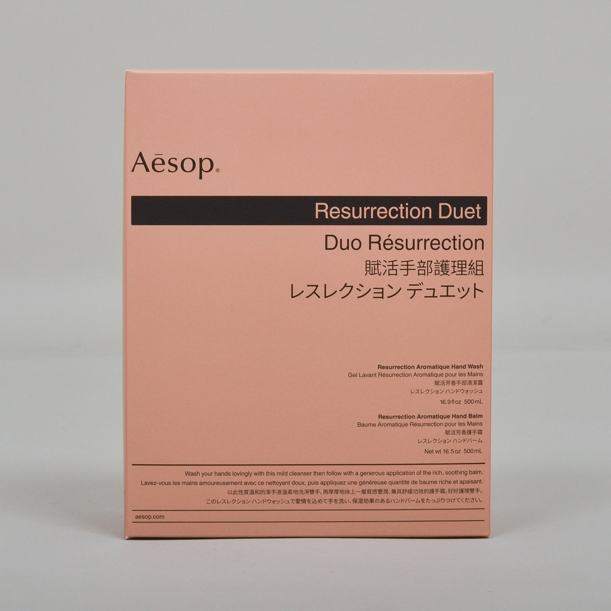 Aesop Resurrection Duet