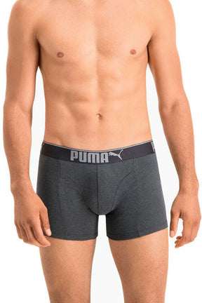 3 Pack Of Puma Sueded Cotton Boxers